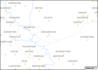 map of Eparkhía Voḯou